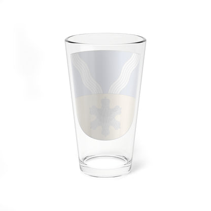 Kupiškis COA (Lithuania) (Coat of Arms) Pint Glass 16oz