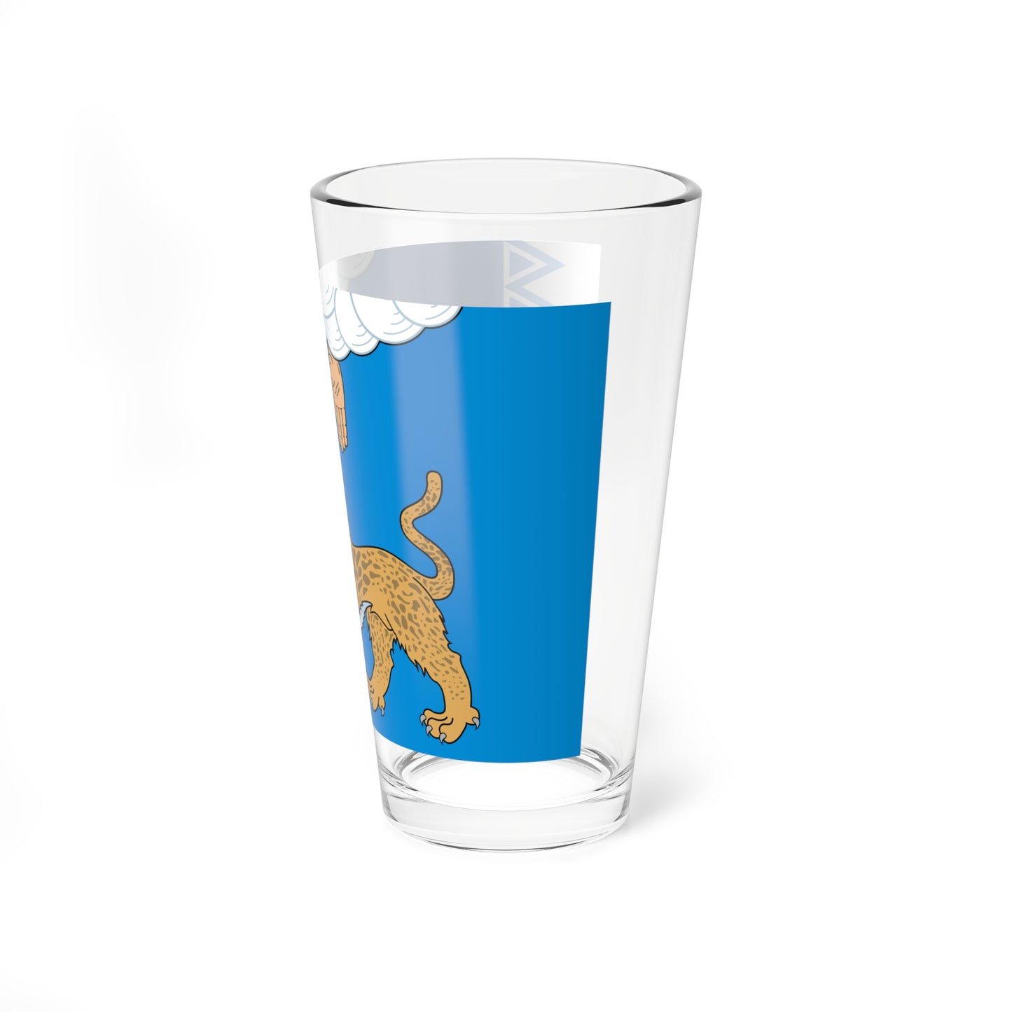 Flag of Pskov Oblast Latest version (Russia) Pint Glass 16oz