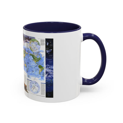 World Map - Exploration (1998) (Map) Accent Coffee Mug