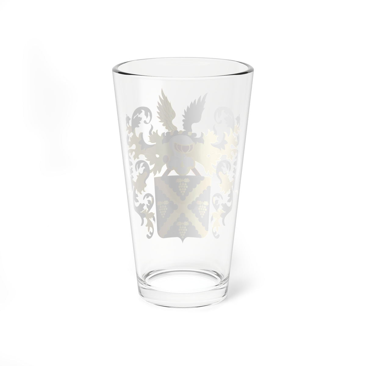 Wijnegem wapen2 (Belgium) (Coat of Arms) Pint Glass 16oz
