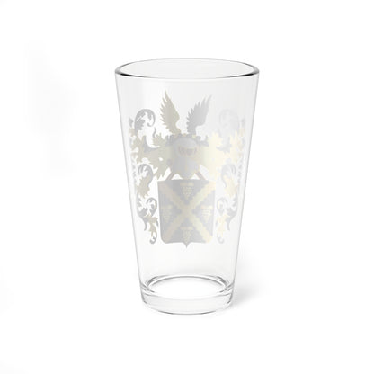 Wijnegem wapen2 (Belgium) (Coat of Arms) Pint Glass 16oz