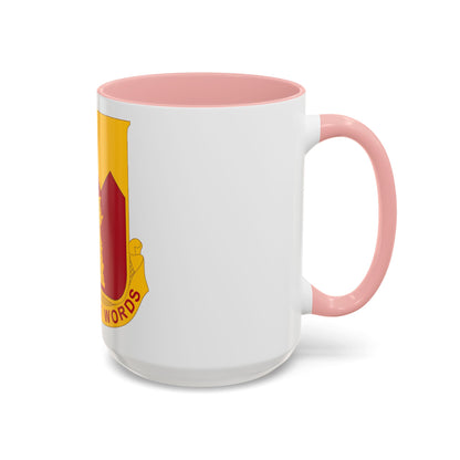 143rd Armored Field Artillery Battalion (U.S. Army) Accent Coffee Mug