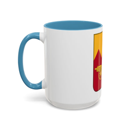 97th Field Artillery Battalion v2 (U.S. Army) Accent Coffee Mug