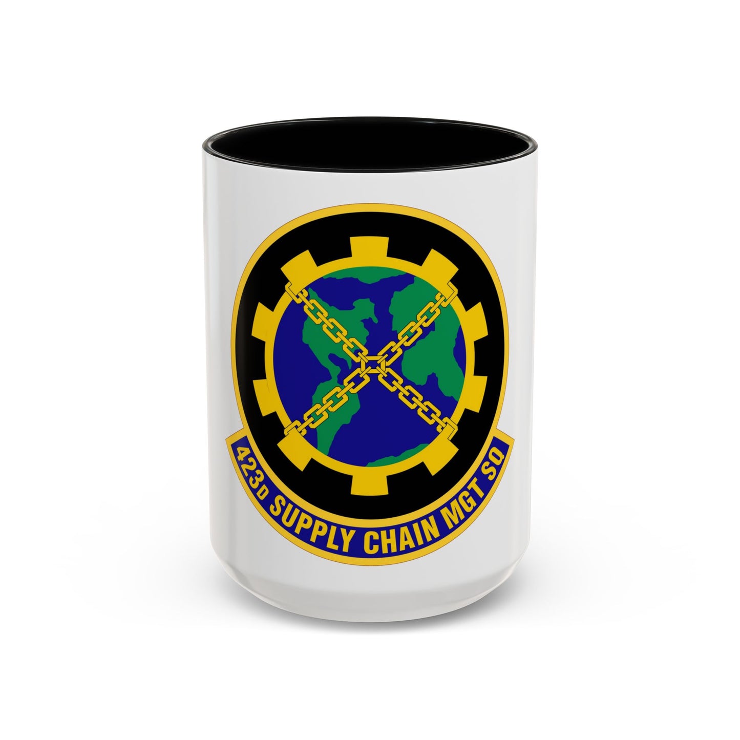 423d Supply Chain Management Squadron (U.S. Air Force) Accent Coffee Mug