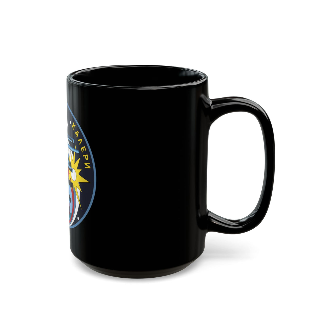 Soyuz TM-30 (Soyuz Programme) Black Coffee Mug