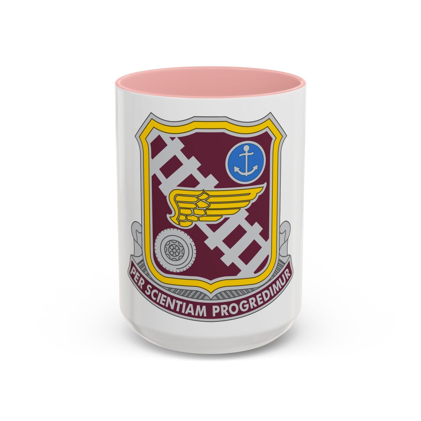 Transportation Center and School 2 (U.S. Army) Accent Coffee Mug