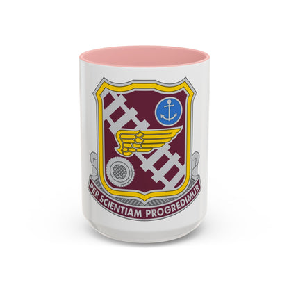 Transportation Center and School 2 (U.S. Army) Accent Coffee Mug