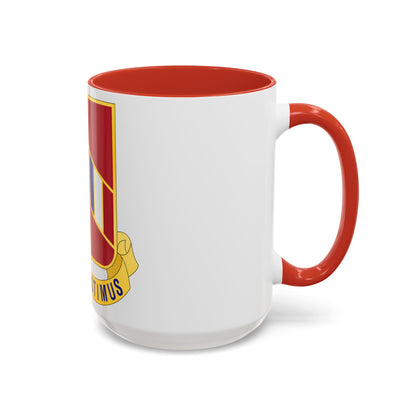 Tasse à café décorative du 15e régiment d'artillerie côtière (armée américaine)