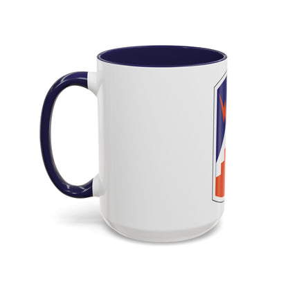 7th Signal Brigade (U.S. Army) Accent Coffee Mug
