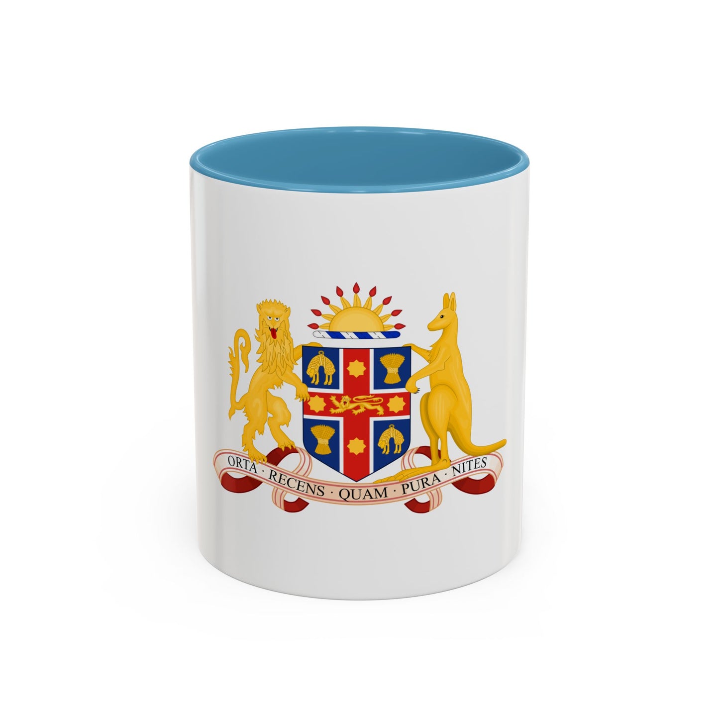 Coat of Arms of New South Wales - Accent Coffee Mug