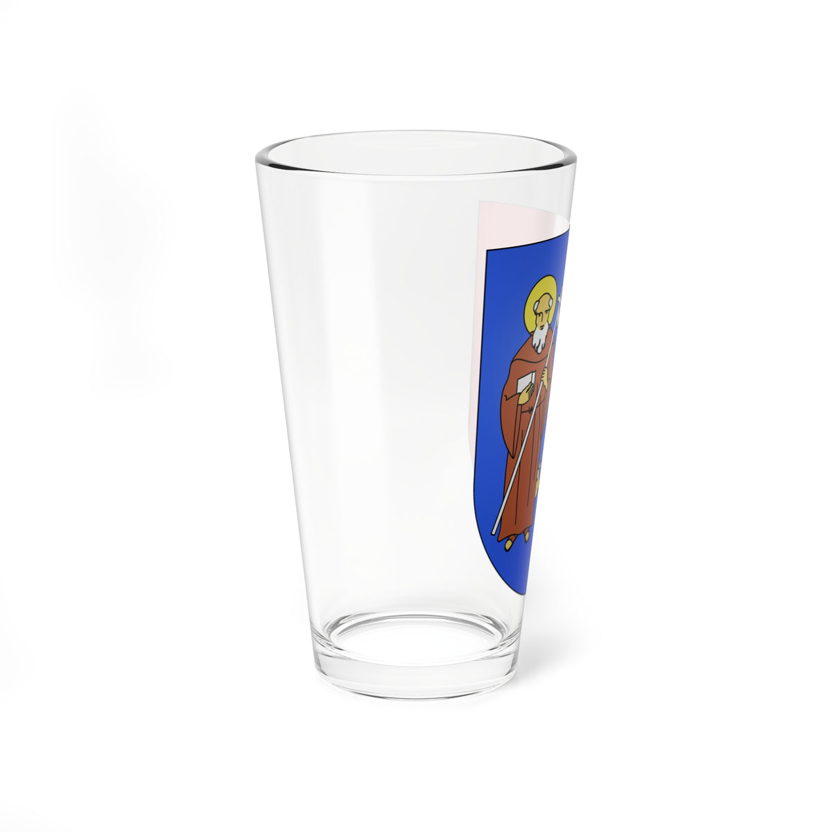 SantAntonio-coat of arms (Switzerland) (Coat of Arms) Pint Glass 16oz
