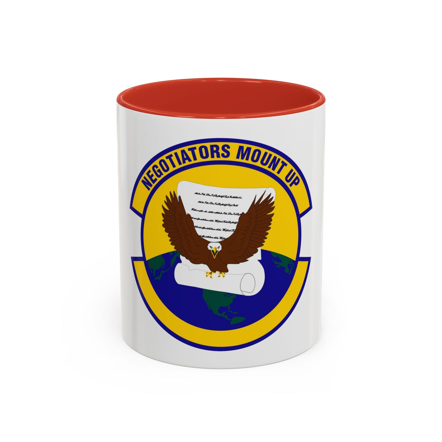 766 Enterprise Sourcing Squadron AFMC (U.S. Air Force) Accent Coffee Mug