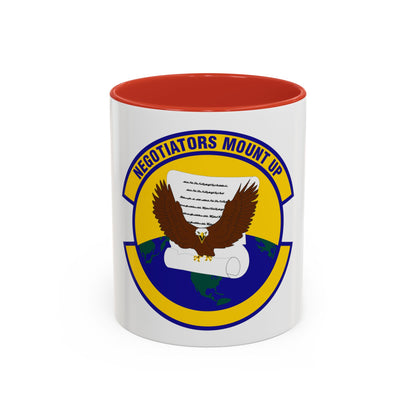 766 Enterprise Sourcing Squadron AFMC (U.S. Air Force) Accent Coffee Mug