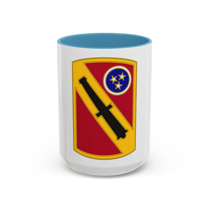 196th Field Artillery Brigade v3 (U.S. Army) Accent Coffee Mug