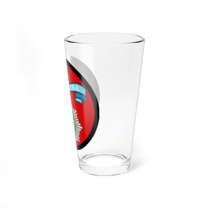 Emblem for the LG 1Staff (Denmark) (Coat of Arms) Pint Glass 16oz