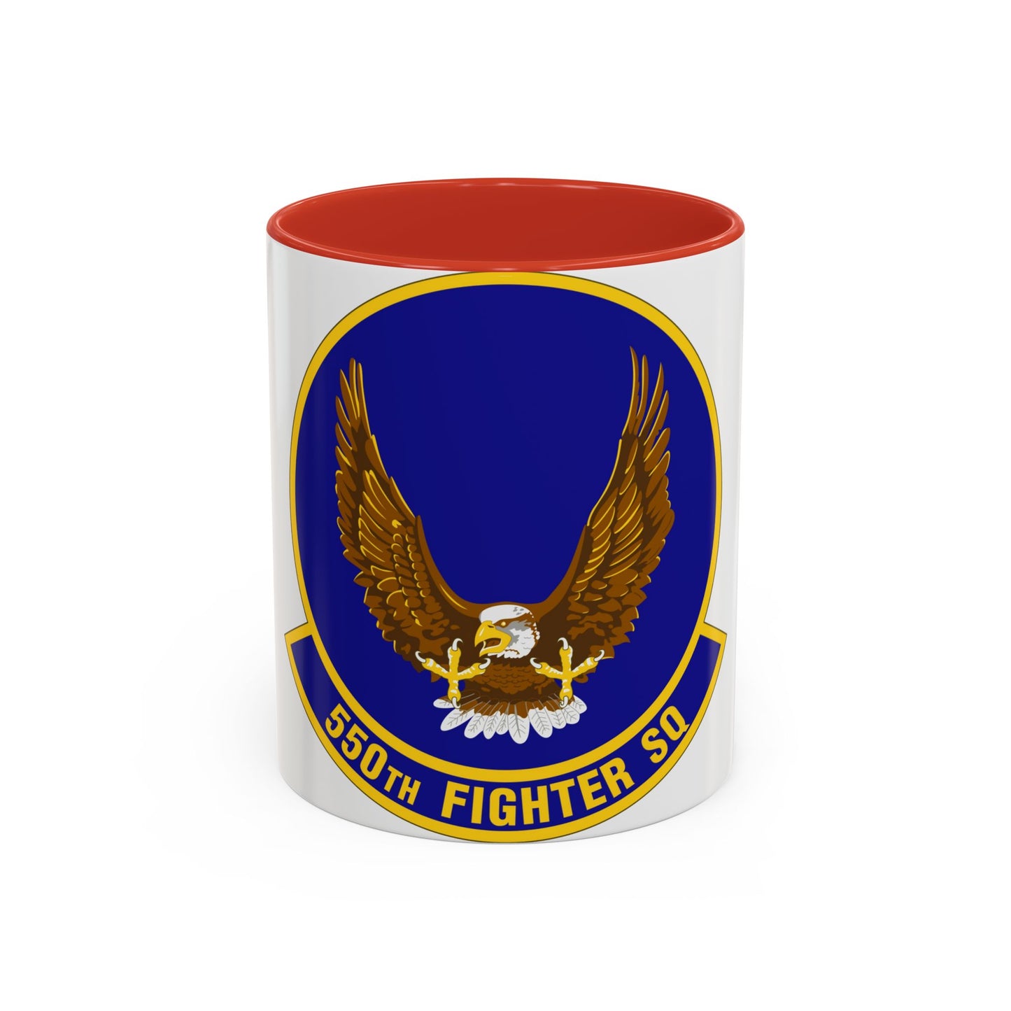 550 Fighter Squadron AETC (U.S. Air Force) Accent Coffee Mug