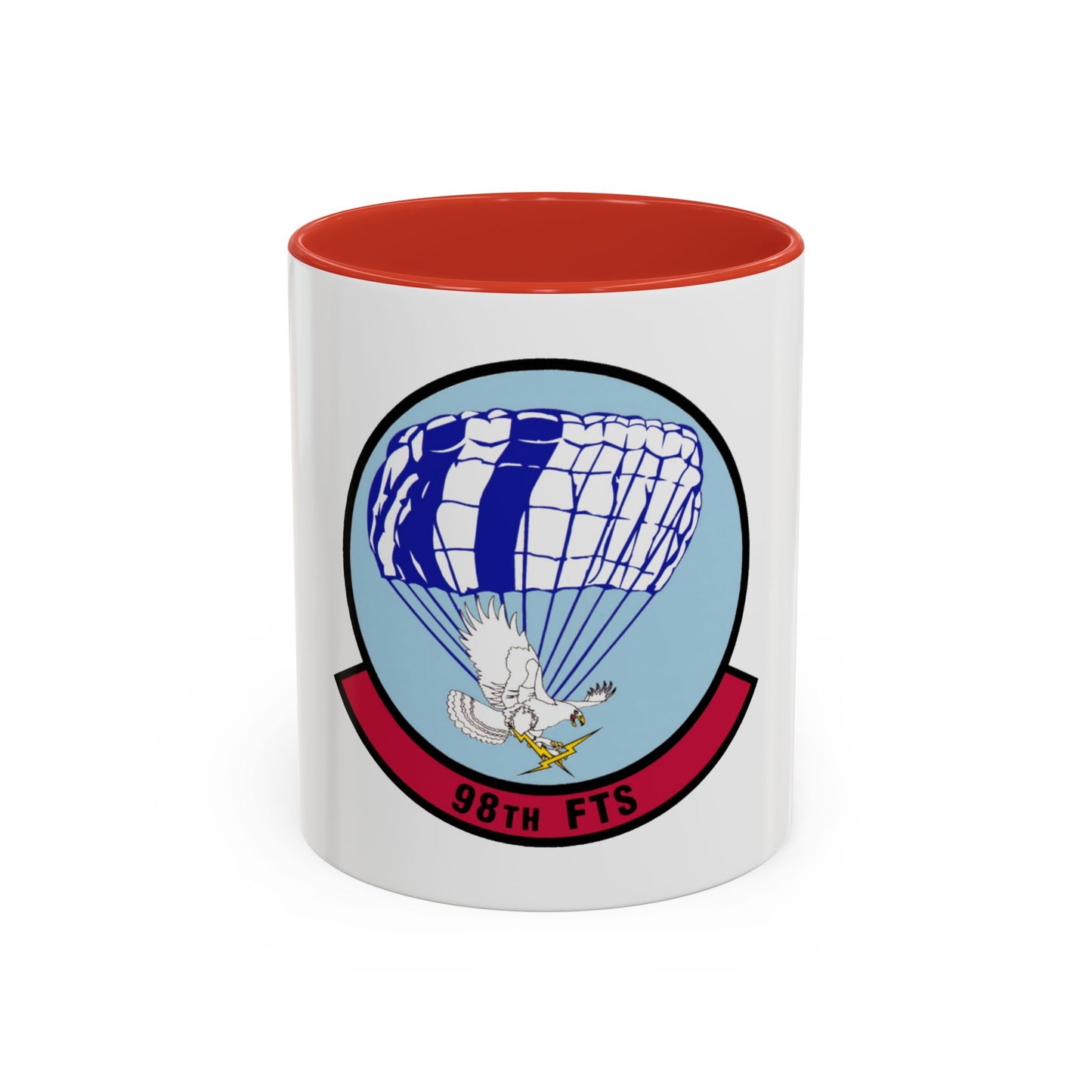 98 Flying Training Squadron AETC (U.S. Air Force) Accent Coffee Mug