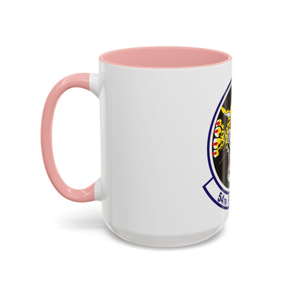 54th Fighter Squadron (U.S. Air Force) Accent Coffee Mug