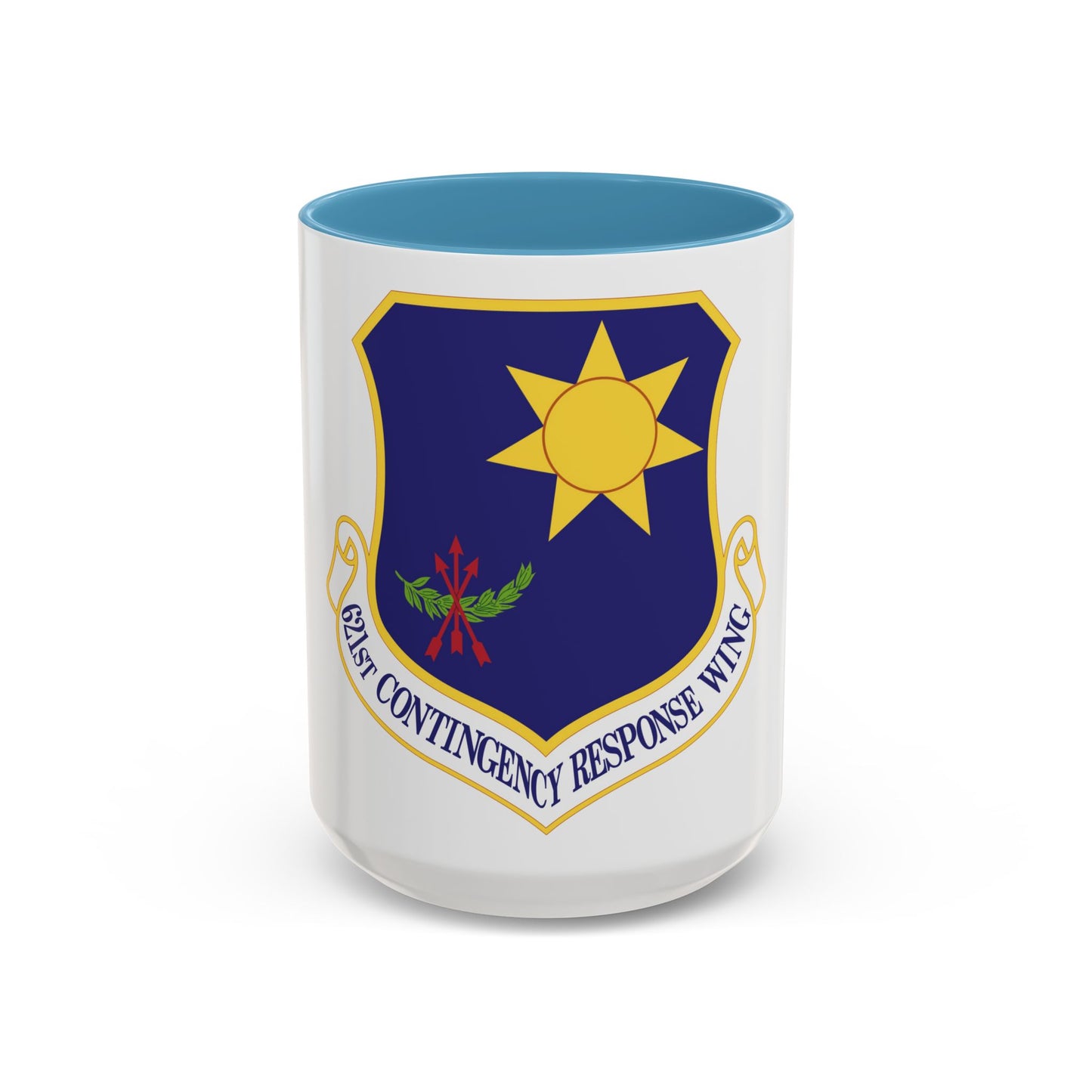621 Contingency Response Wing AMC (U.S. Air Force) Accent Coffee Mug