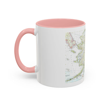 USA - Alaska (1959) (Map) Accent Coffee Mug