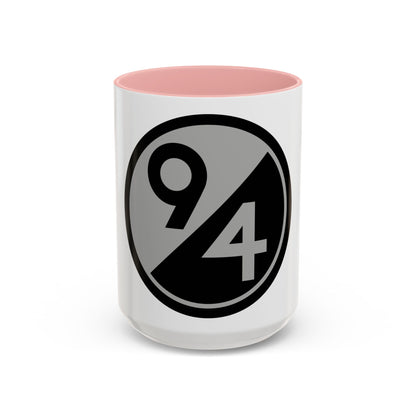 94th Regional Readiness Command SSI (U.S. Army) Accent Coffee Mug