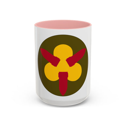 Chesapeake Bay Frontier Defense Sector (U.S. Army) Accent Coffee Mug