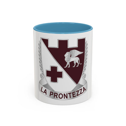 Dental Health Activity Italy (U.S. Army) Accent Coffee Mug