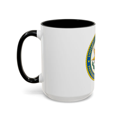 USCG Personnel Service Center (U.S. Coast Guard) Accent Coffee Mug