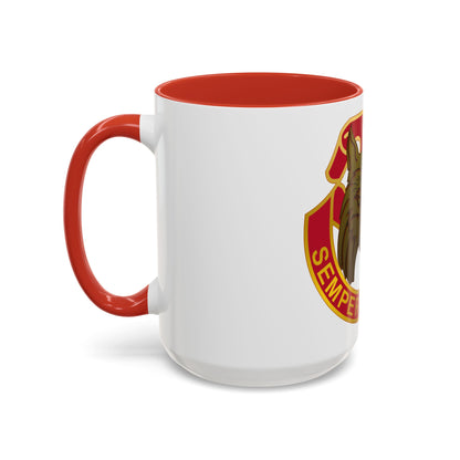 14 Antiaircraft Artillery Gun Battalion (U.S. Army) Accent Coffee Mug