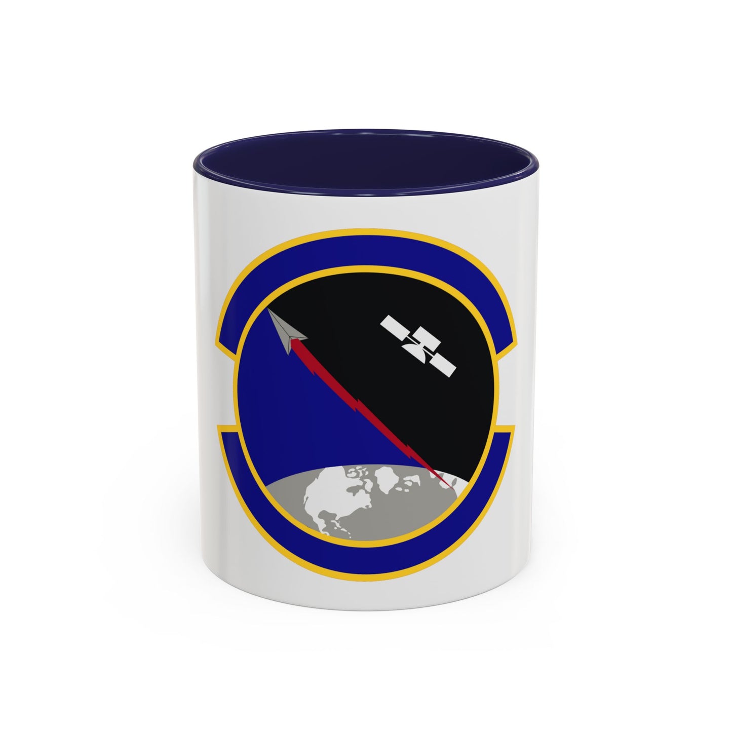 319 Combat Training Squadron USSF (U.S. Air Force) Accent Coffee Mug