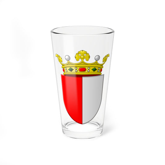 Wapen De Lier (Netherlands) (Coat of Arms) Pint Glass 16oz