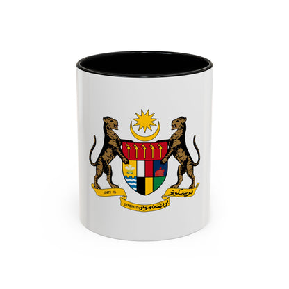 Coat of arms of the Federation of Malaya - Accent Coffee Mug
