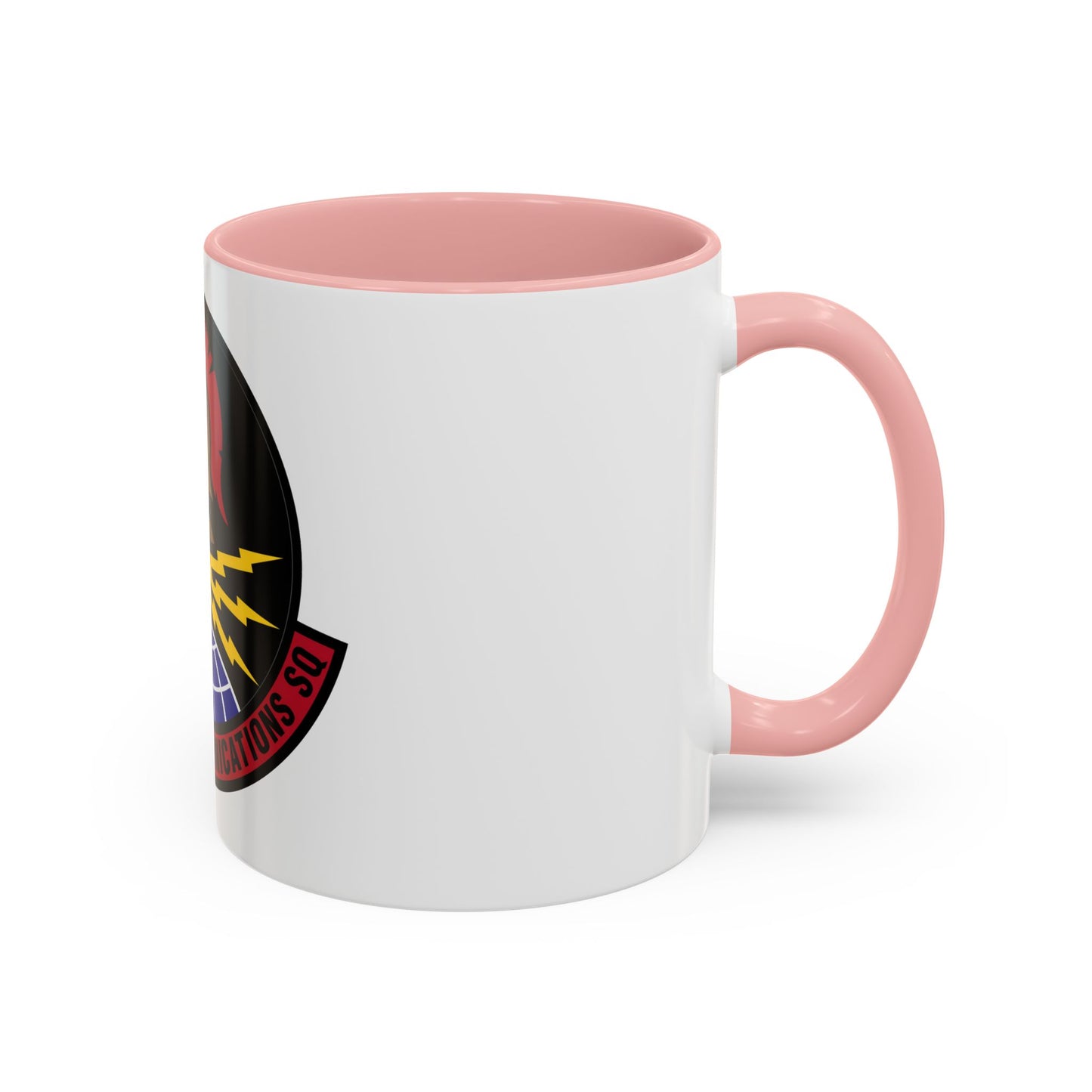 618 Air Communications Squadron AMC (U.S. Air Force) Accent Coffee Mug