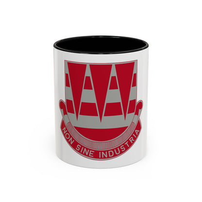 63 Engineer Battalion (U.S. Army) Accent Coffee Mug