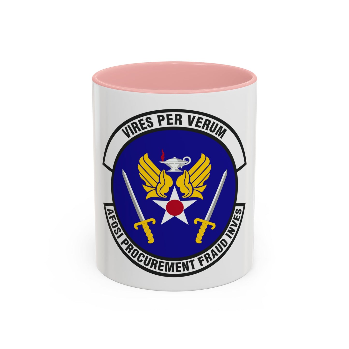 AFOSI Office of Procurement Fraud Investigations (U.S. Air Force) Accent Coffee Mug