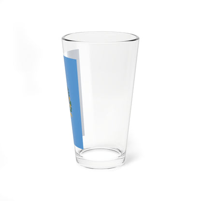 Flag of Jaszszentlaszlo (Hungary) Pint Glass 16oz