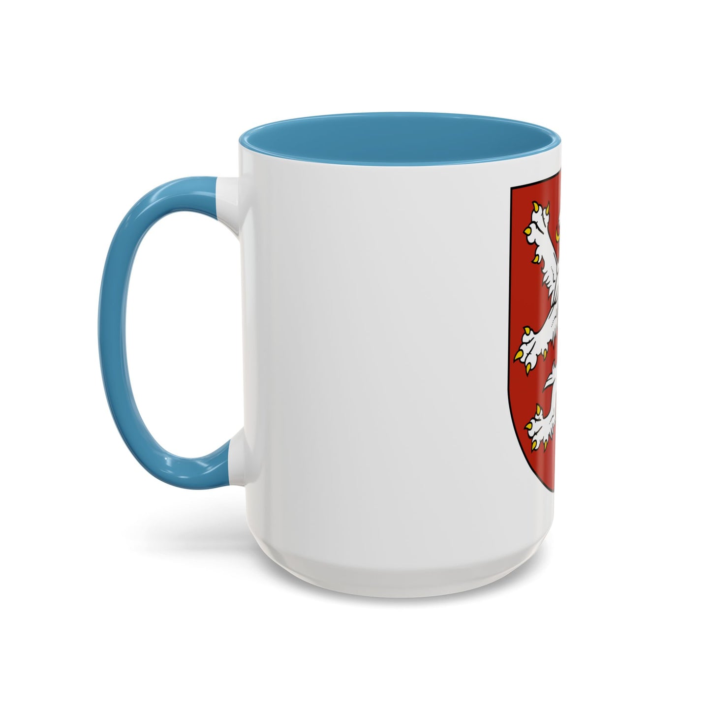 Small coat of arms of the Czech Republic - Accent Coffee Mug