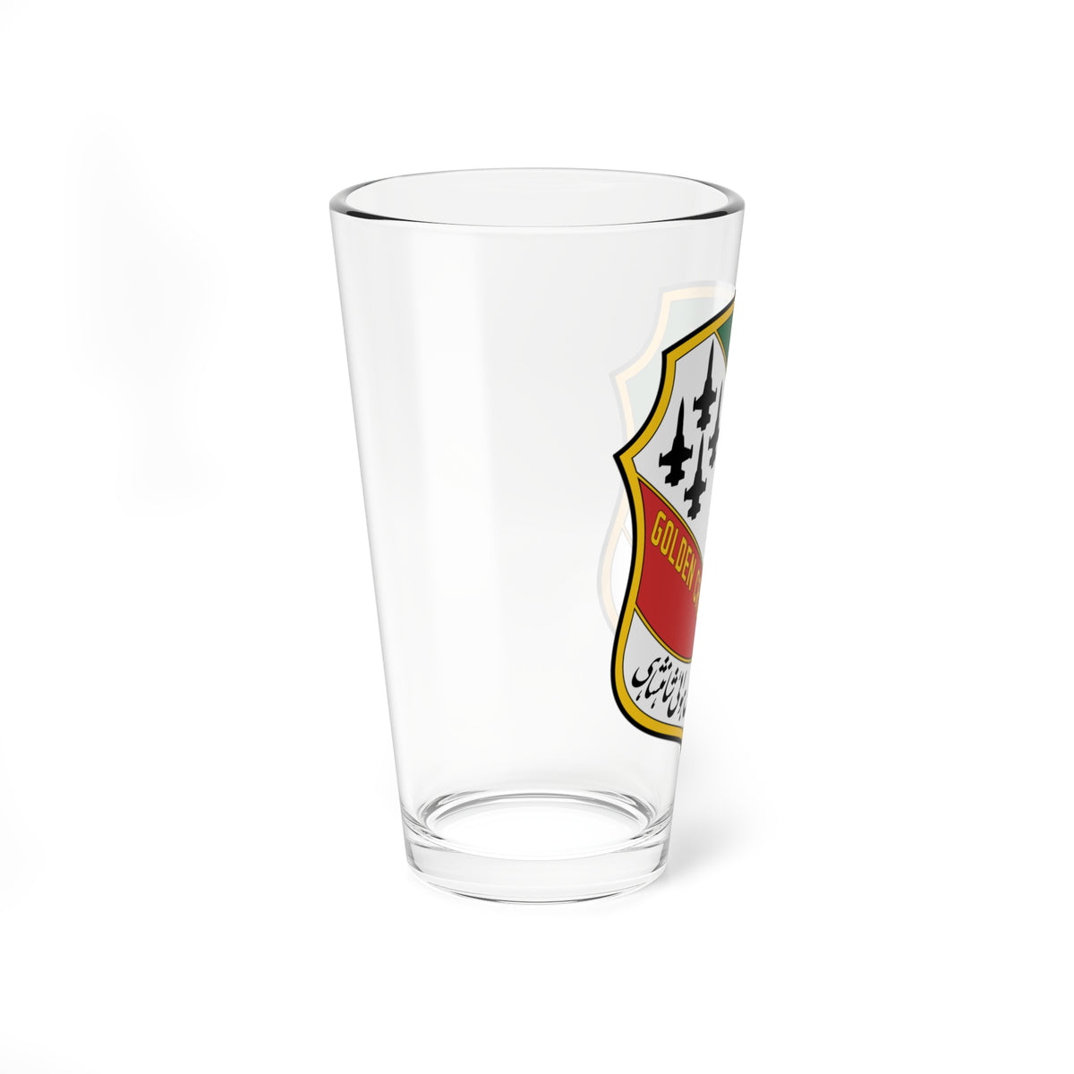 Golden Crown (Iran) (Coat of Arms) Pint Glass 16oz