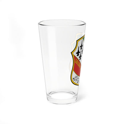 Golden Crown (Iran) (Coat of Arms) Pint Glass 16oz