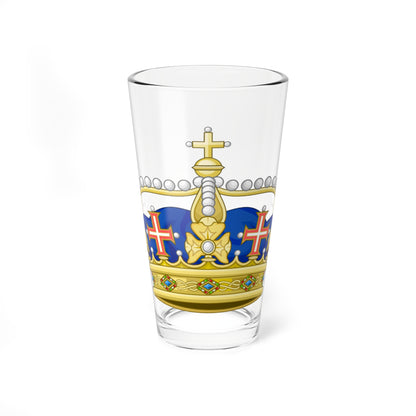 Corona di principe ereditario italiano (Italy) (Coat of Arms) Pint Glass 16oz
