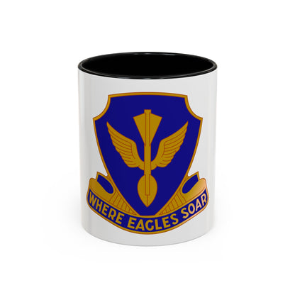 132 Aviation Regiment (U.S. Army) Accent Coffee Mug