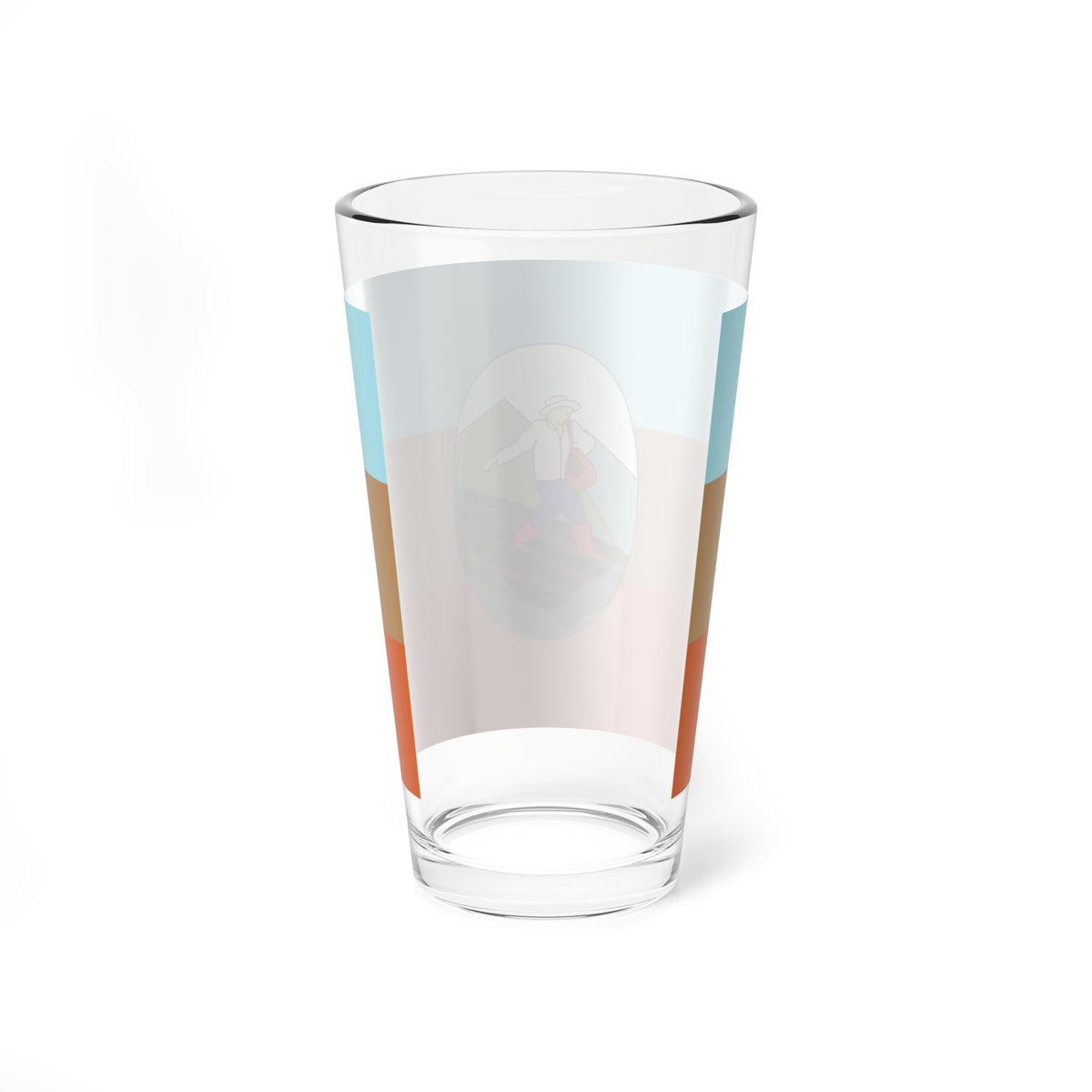 Bandera del Municipio Miranda (Venezuela) Pint Glass 16oz
