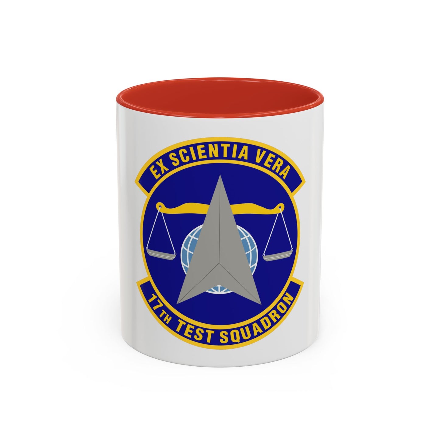 17th Test Squadron (U.S. Air Force) Accent Coffee Mug