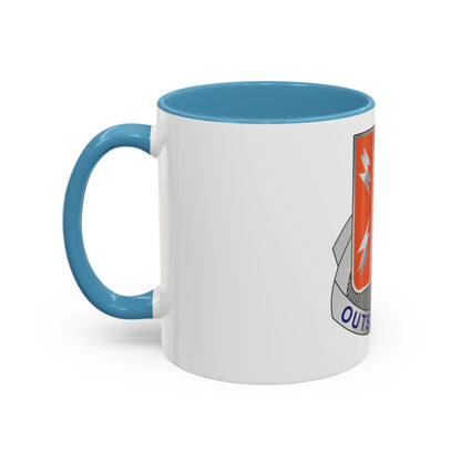44 Signal Battalion (U.S. Army) Accent Coffee Mug