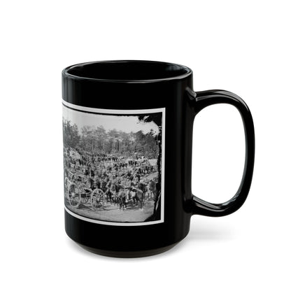 Fair Oaks, Va., Vicinity. Battery M., 2d U.S. Artillery, Commanded By Capt. Henry Benson (U.S. Civil War) Black Coffee Mug