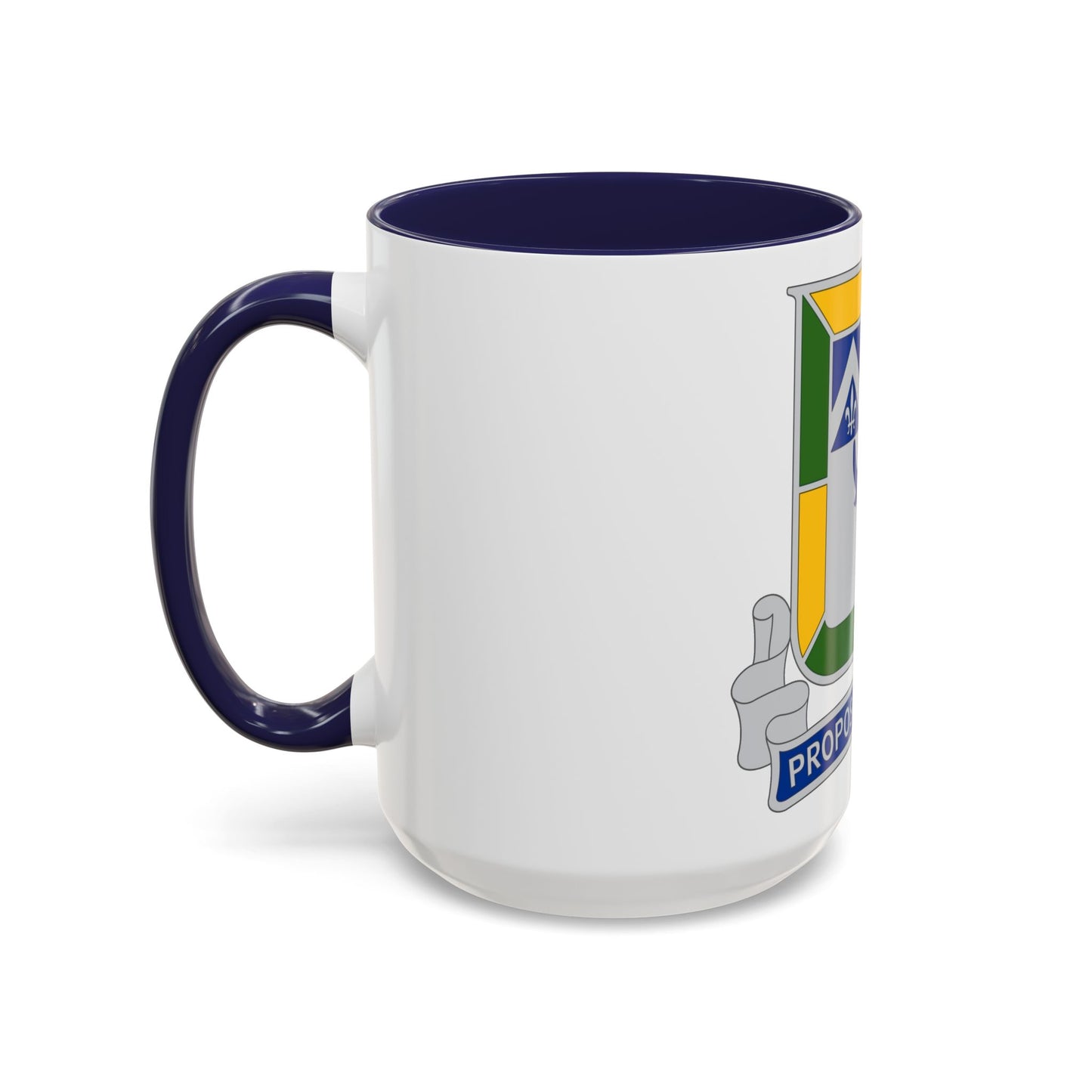 133 Tank Battalion (U.S. Army) Accent Coffee Mug
