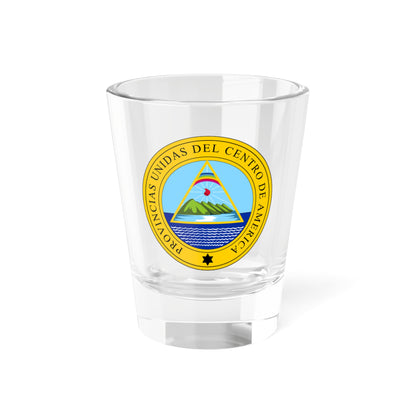 Coat of arms of the United Provinces of Central America - Shot Glass 1.5oz