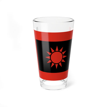 TNO Flag of the National Protection Army (China) Pint Glass 16oz