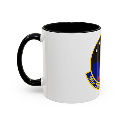 381st Training Support Squadron (U.S. Air Force) Accent Coffee Mug