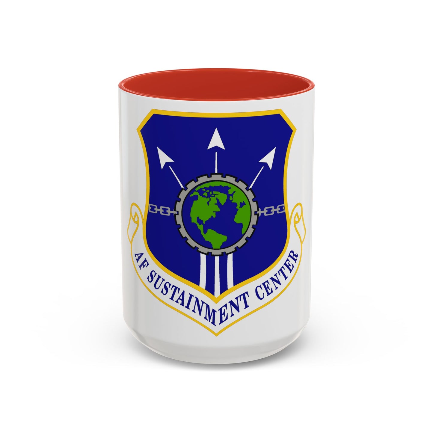 Air Force Sustainment Center (U.S. Air Force) Accent Coffee Mug